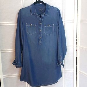 Lucky Brand Casual Denim Dress